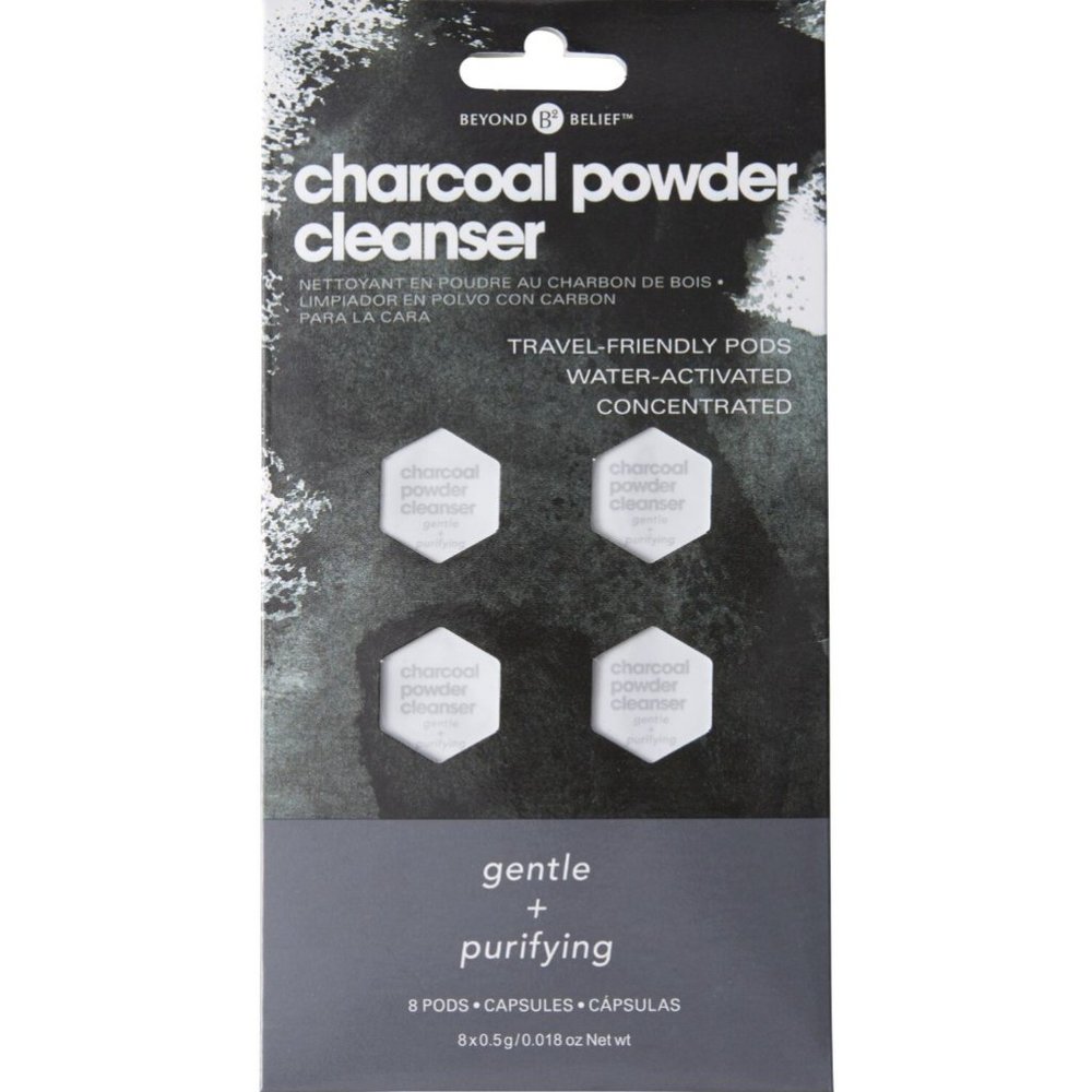 Beyond Belief Charcoal Powder Cleanser - 8 Pods